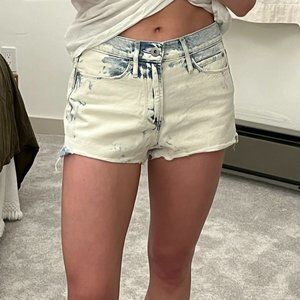 Articles of Society Acid Wash Denim Shorts